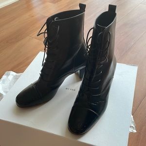 By Far Lada lace-up ankle boots